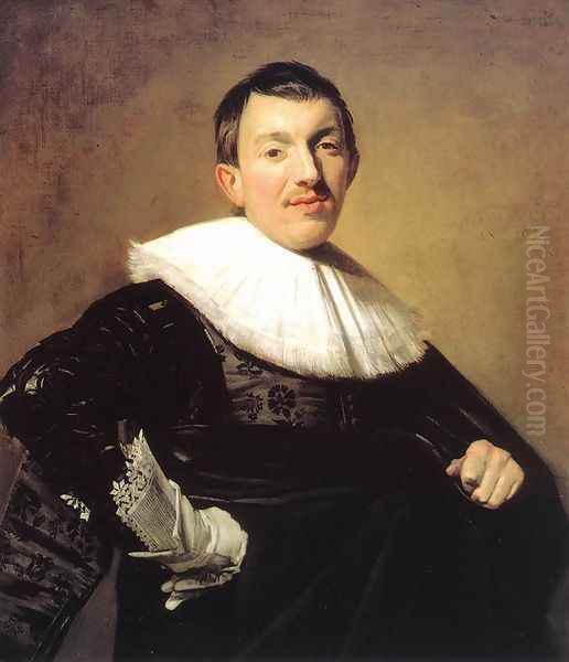 Portrait of a Man 1634 Oil Painting by Frans Hals