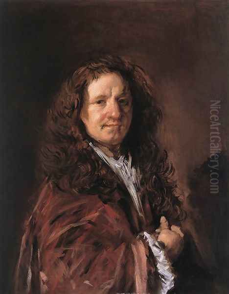 Portrait of a Man 1660-66 Oil Painting by Frans Hals