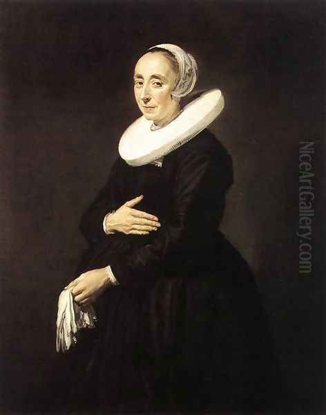 Portrait of a Woman (2) 1640 Oil Painting by Frans Hals