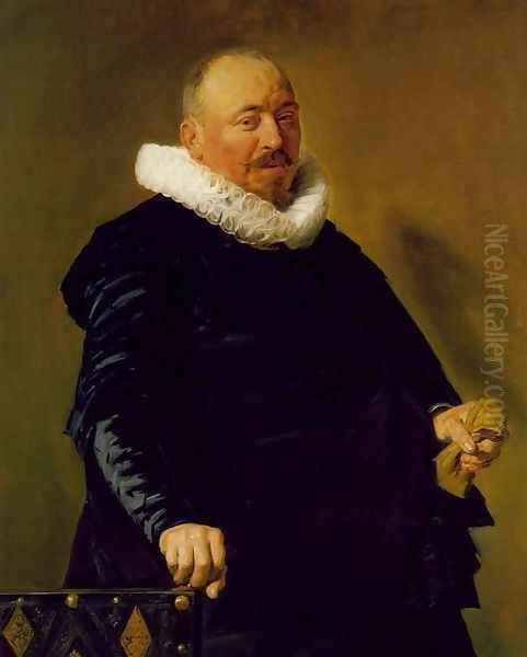 Portrait of an Elderly Man Oil Painting by Frans Hals