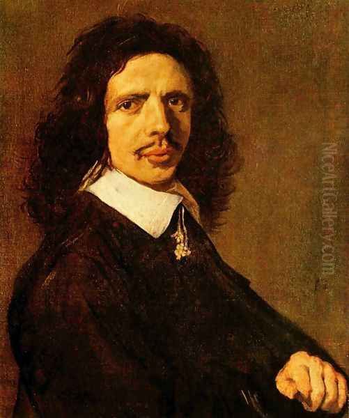 Portrait of a young man Oil Painting by Frans Hals