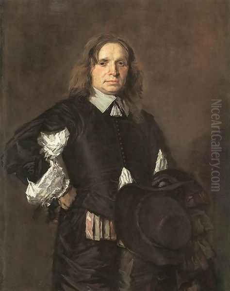 Portrait of a Man I Oil Painting by Frans Hals