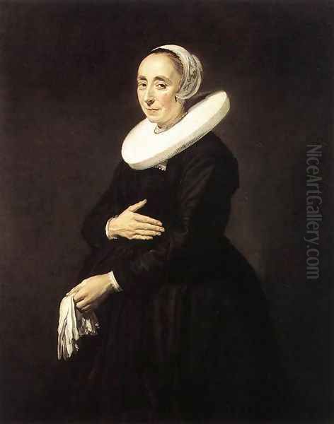 Portrait of a Woman II Oil Painting by Frans Hals