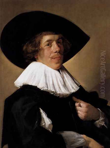 Portrait of a Man 09 Oil Painting by Frans Hals