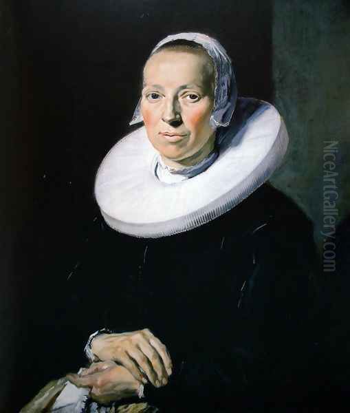 Portrait of a Woman 1 Oil Painting by Frans Hals