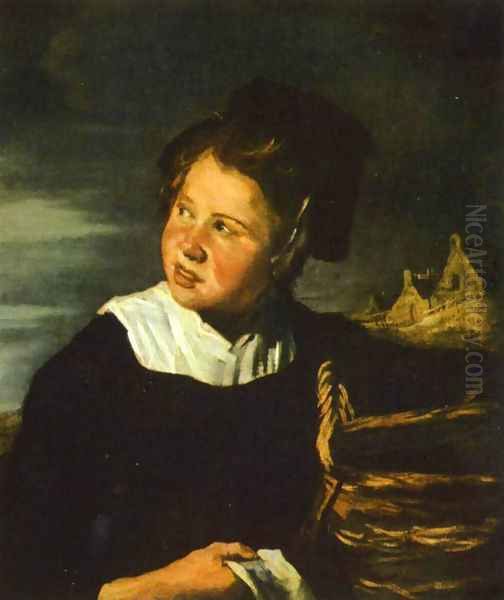 Fishermen girls Oil Painting by Frans Hals