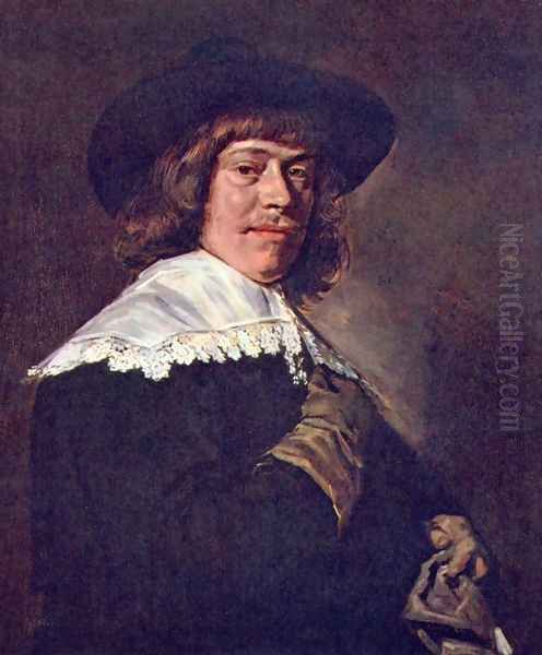 Portrait of a Man 17 Oil Painting by Frans Hals