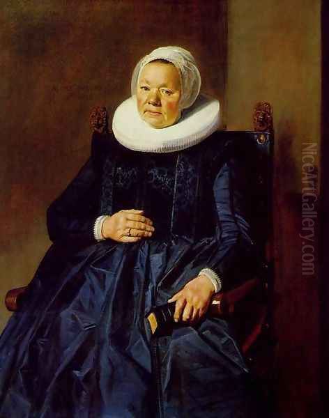 Portrait of a Woman 9 Oil Painting by Frans Hals