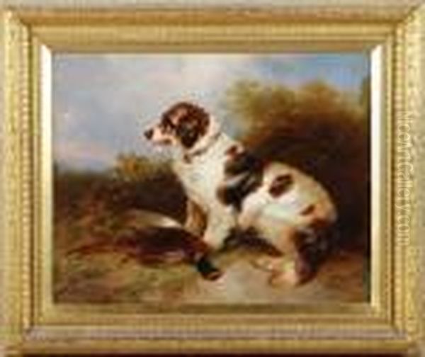 Retrieved Oil Painting by George Armfield