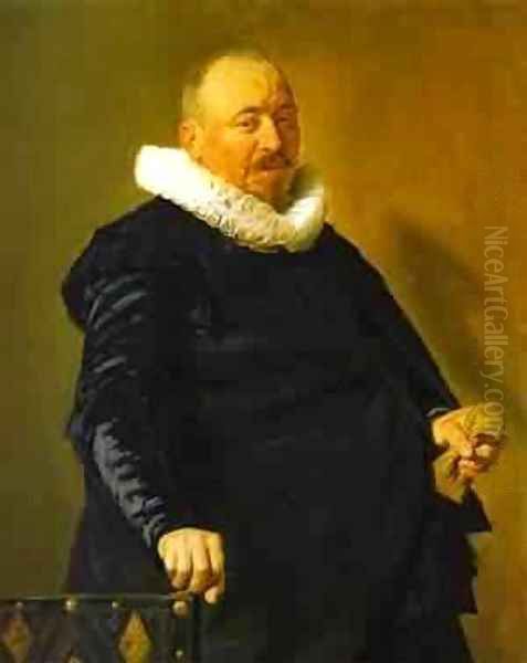 Portrait Of Willem Van Heythuysen 1625-30 Oil Painting by Frans Hals