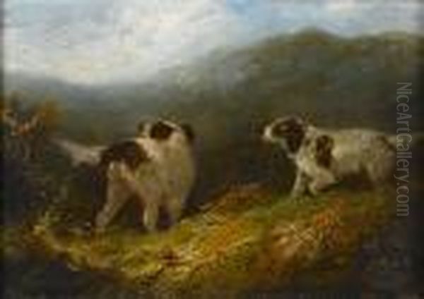 Setters Oil Painting by George Armfield