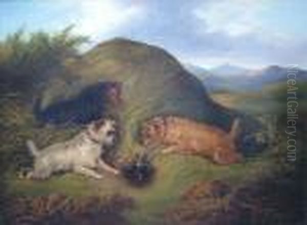 The Ambush Oil Painting by George Armfield