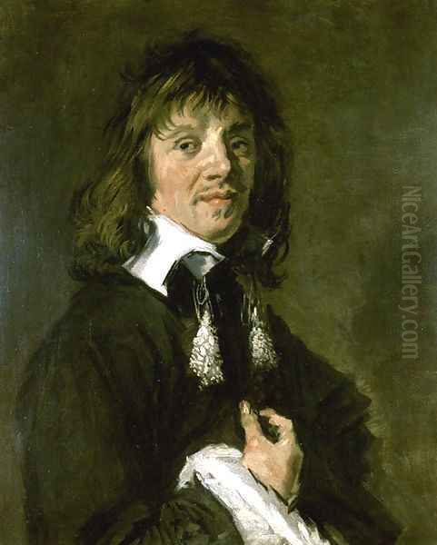 Portrait of a Man 3 Oil Painting by Frans Hals