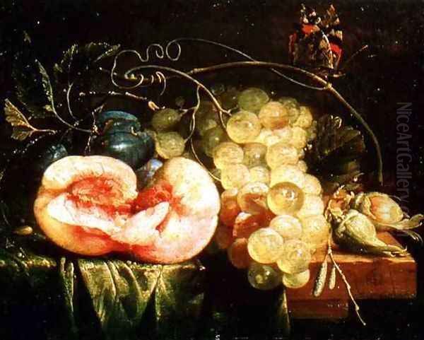 Still Life with Fruit Oil Painting by Cornelis De Heem