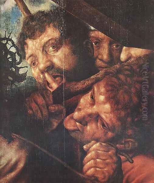 Christ Carrying the Cross (detail) 1553 by Jan Sanders Van Hemessen