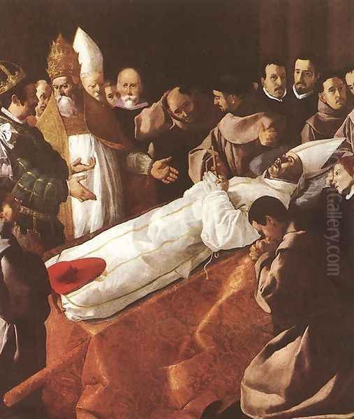 St Bonaventure Enters The Franciscan Order Oil Painting by Francisco De, The Elder Herrera