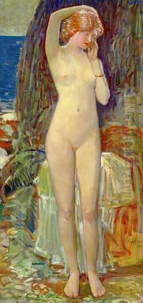 The Nymph of Beryl Gorge Oil Painting by Frederick Childe Hassam