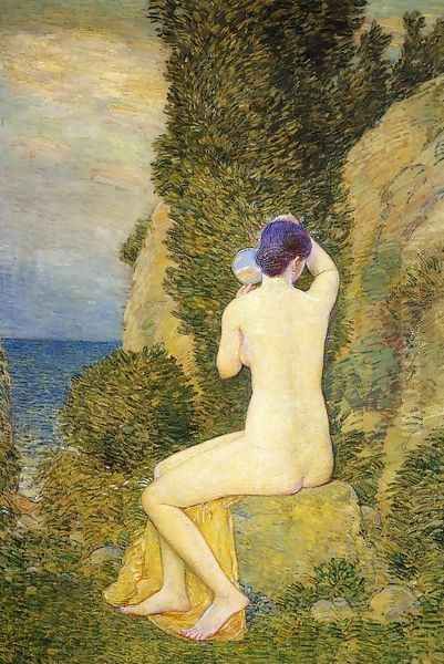 Aphrodite, Appledore Oil Painting by Frederick Childe Hassam