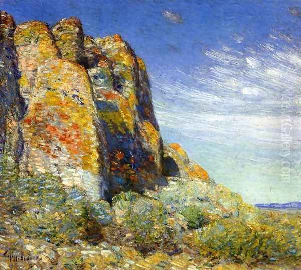 Harney Desert Oil Painting by Frederick Childe Hassam