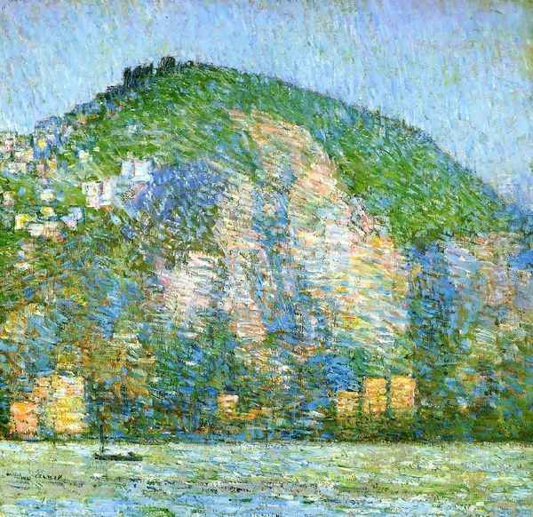 Telegraph Hill - San Fraicisco Oil Painting by Frederick Childe Hassam