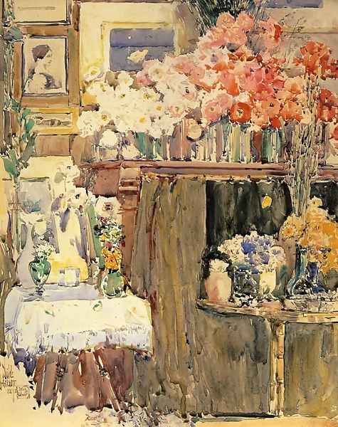 The Altar and the Shrine Oil Painting by Frederick Childe Hassam