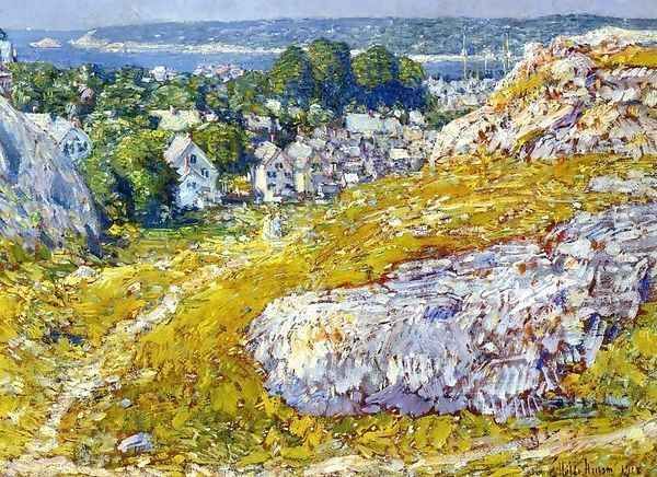 Norman's Woe, Gloucester, Massachusetts Oil Painting by Frederick Childe Hassam