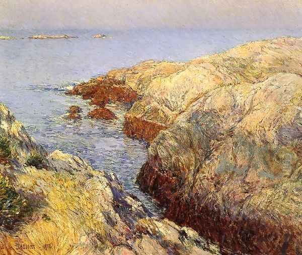 Islea of Shoals Oil Painting by Frederick Childe Hassam