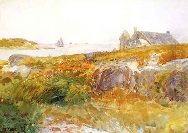 Islea of Shoals6 Oil Painting by Frederick Childe Hassam