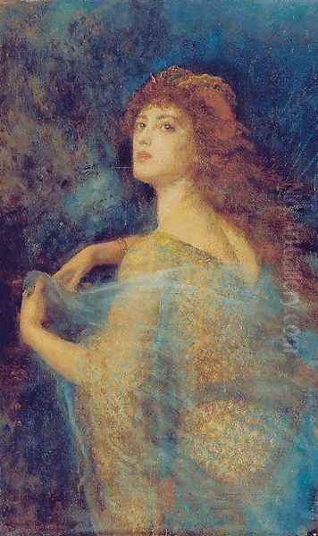 The Enchantress Oil Painting by Arthur Hughes