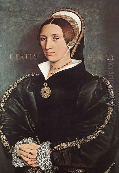 Portrait of Catherine Howard 1540-41 Oil Painting by Hans Holbein the Younger