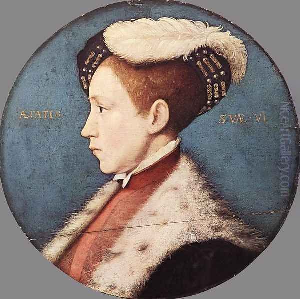 Edward, Prince of Wales 1543 Oil Painting by Hans Holbein the Younger