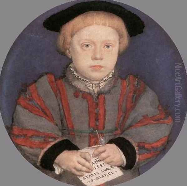 Henry Brandon 1541 Oil Painting by Hans Holbein the Younger