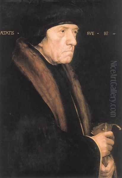 Portrait of John Chambers 1543 Oil Painting by Hans Holbein the Younger