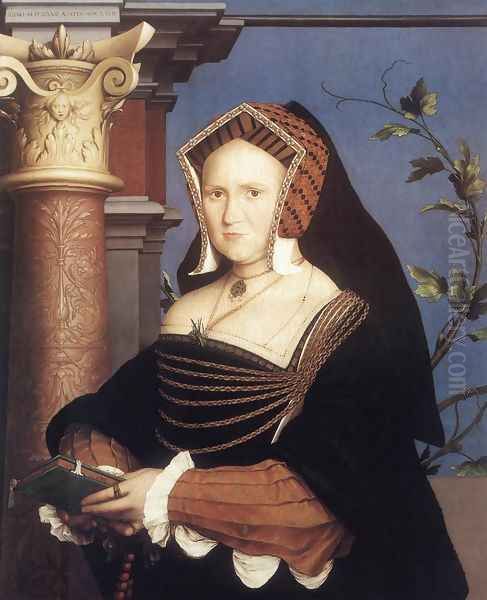 Portrait of Lady Mary Guildford 1527 Oil Painting by Hans Holbein the Younger