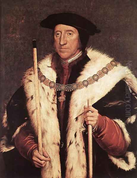 Thomas Howard, Prince of Norfolk 1539-40 Oil Painting by Hans Holbein the Younger