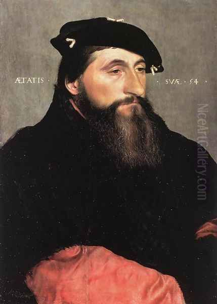 Portrait of Duke Antony the Good of Lorraine c. 1543 Oil Painting by Hans Holbein the Younger