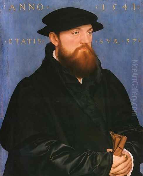 Portrait of De Vos van Steenwijk Oil Painting by Hans Holbein the Younger