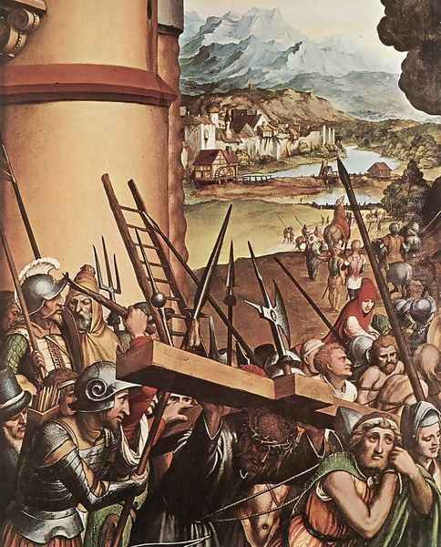 The Via Crucis Oil Painting by Hans Holbein the Younger