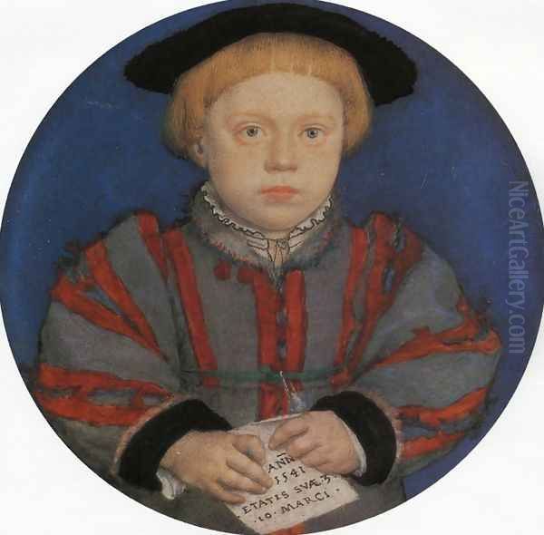 Portraito of Henry Brandon Oil Painting by Hans Holbein the Younger