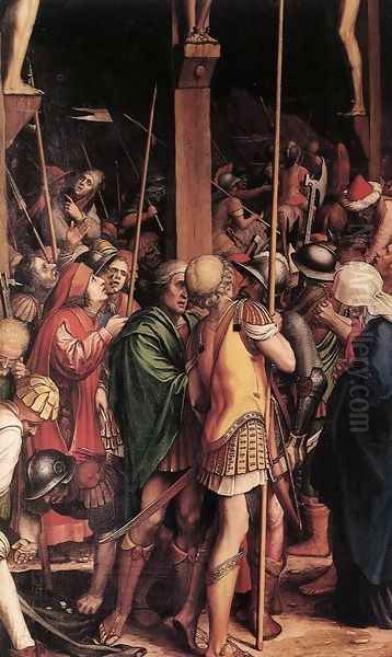 The Crucifixion Oil Painting by Hans Holbein the Younger