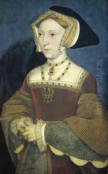 Portrait of Jane Seymour 2 Oil Painting by Hans Holbein the Younger