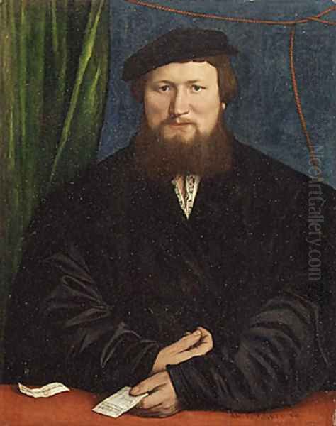 Derek Berck 1536 Oil Painting by Hans Holbein the Younger