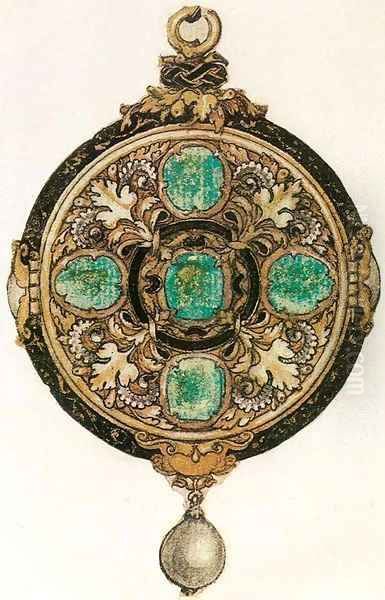 Design for a Pendant Oil Painting by Hans Holbein the Younger