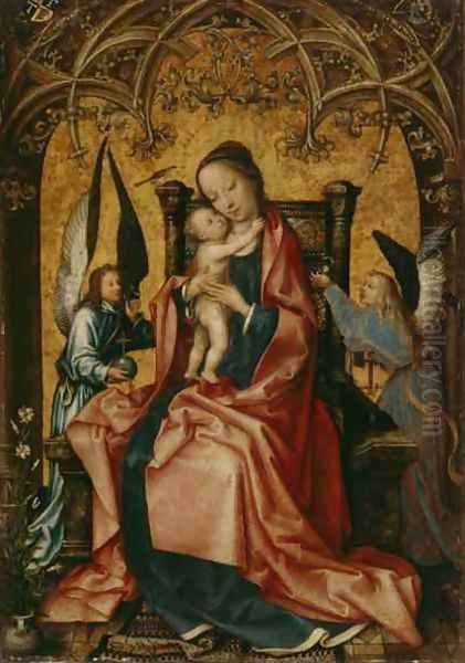 Madonna and Child 3 Oil Painting by Hans, The Elder Holbein