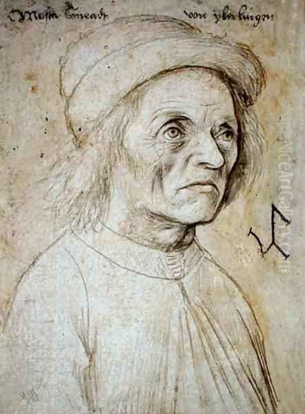 Portrait of Konrad Wurffel Oil Painting by Hans, The Elder Holbein