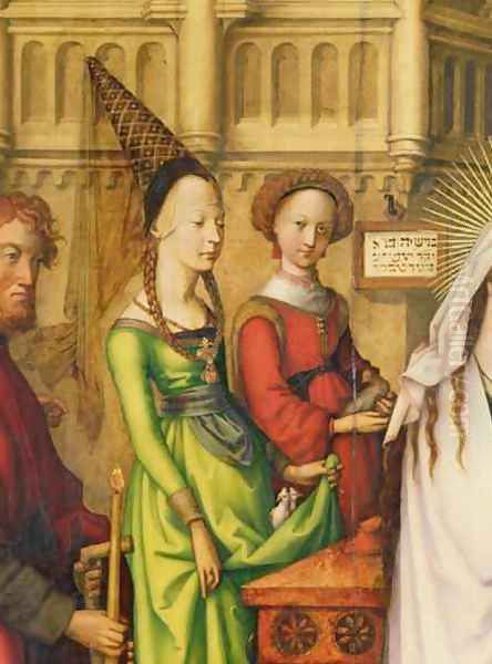 Detail of The Depiction of Christ in the Temple Oil Painting by Hans, The Elder Holbein