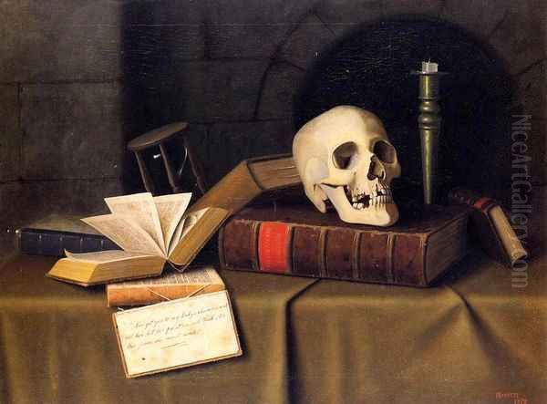 Memento Mori - To This Favour Oil Painting by William Michael Harnett