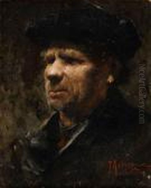 Portret Mezczyzny Oil Painting by Teodor Axentowicz