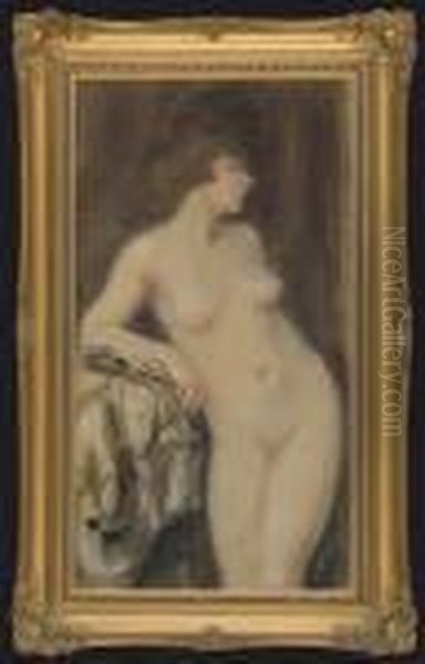 Nude Oil Painting by Teodor Axentowicz