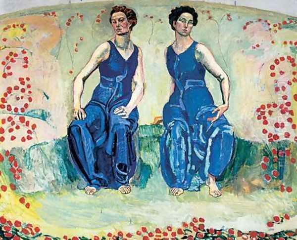 The Sacred Hour Oil Painting by Ferdinand Hodler